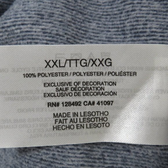 Greg Norman* Men's Long Sleeve Crew Neck Fleece Pullover Sweater~ Size XXL - Picture 4 of 8